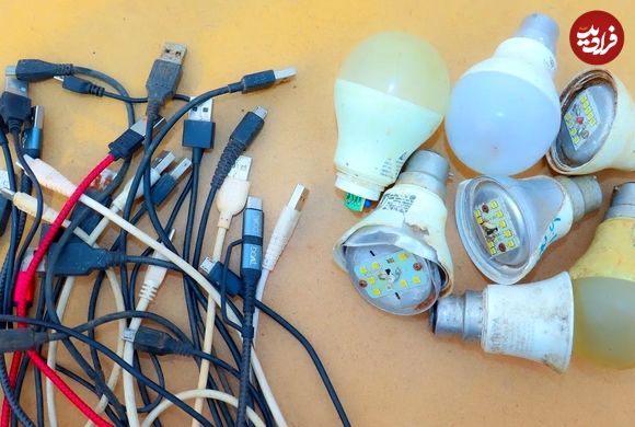 (ویدئو) 3 ایده ساده و خانگی برای استفاده از لامپ های LED قدیمی و کابل های USB 