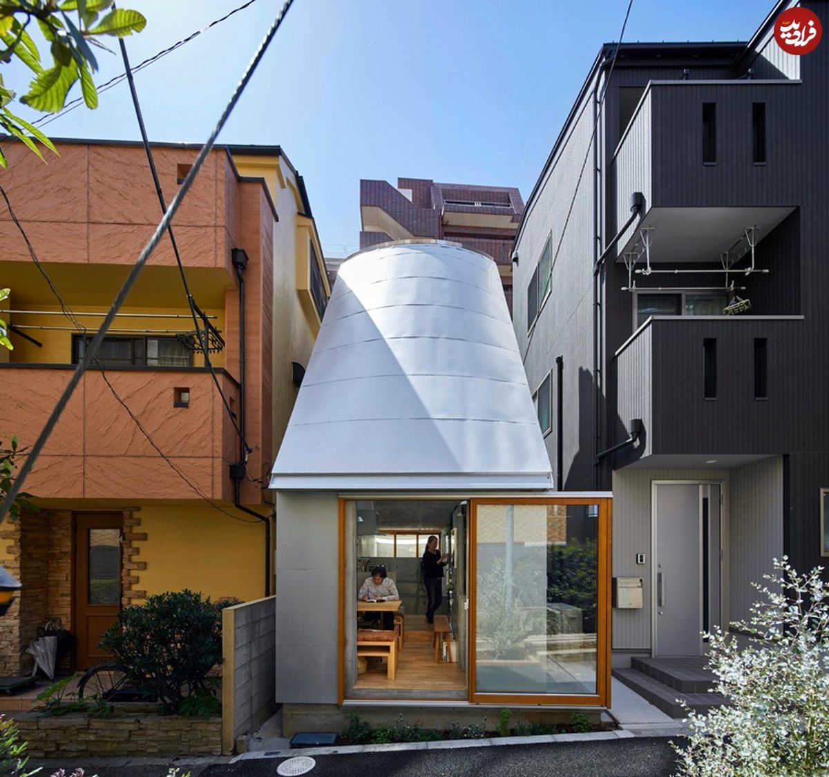 تصاویر حیرت‌انگیز از خانه ۱۹ متری در ژاپن