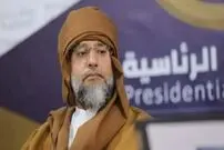 تصاویر| قاب توجه‌برانگیز از جمعیت حاضر در تشییع پسر قذافی