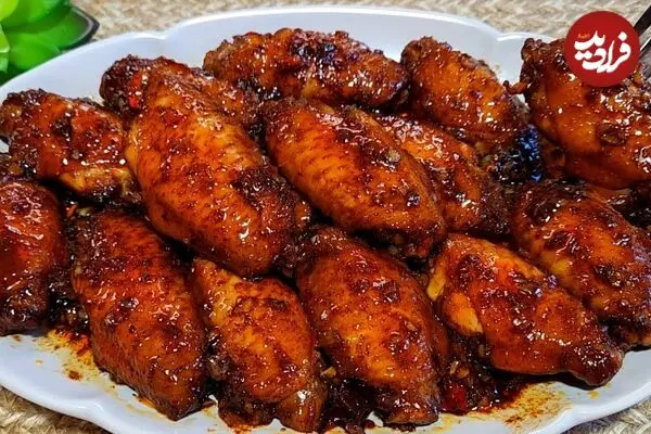 ببینید| طرز تهیه یک غذای ساده با بال مرغ و سس سویا