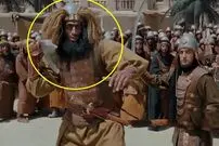 (عکس) «غول لشکر زبیری» در پشت صحنه سریال «مختارنامه»