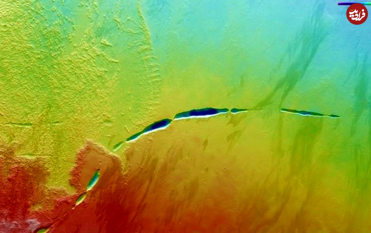 اولین تصویر نزدیک از «شکاف» هولناک مریخ ثبت شد