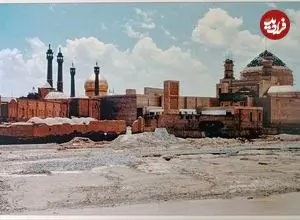 تصاویر؛ سفر در زمان؛ عکس‌های دیدنی و گزارش خواندنی از ساخت مسجد اعظم در قم!