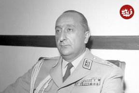 عکس| سفر در زمان؛ «نصیری رئیس ساواک» بعد دستگیری و در حال گفتگو با یک خبرنگار؛ سال 1357