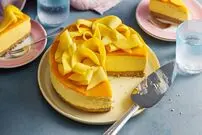 چیز کیک انبه، یک دسر خوشبو، خوشمزه و خاص