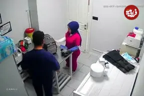 ببینید| گربه خیابانی کلینیک دامپزشکی را به هم ریخت