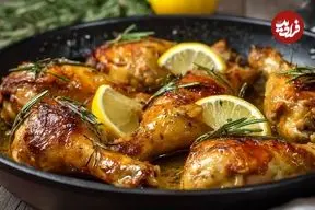 ببینید| پخت یک غذای متفاوت با ران مرغ؛ یک شام خوشمزه ایتالیایی