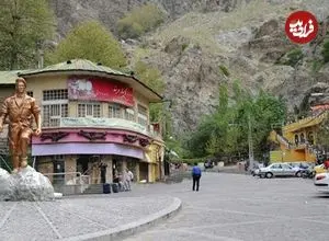 عکس| سفر زمان؛ تصویری از «هتل دربند» در سال 1313