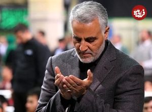 عکس؛ سفر به تاریخ؛ «سردار سلیمانی» در پشت‌صحنۀ یک فیلم سینمایی؛ سال 97