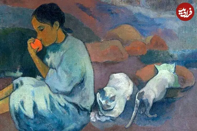 داستان گربه‌هایی که در نقاشی‌های «پل گوگن» به تصویر کشیده شدند