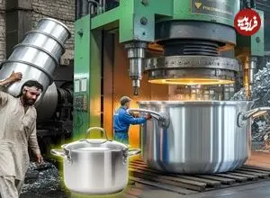 ببینید| مراحل صفر تا صد بازیافت ضایعات آلومینیومی و تولید قابلمه با آن ها در پاکستان