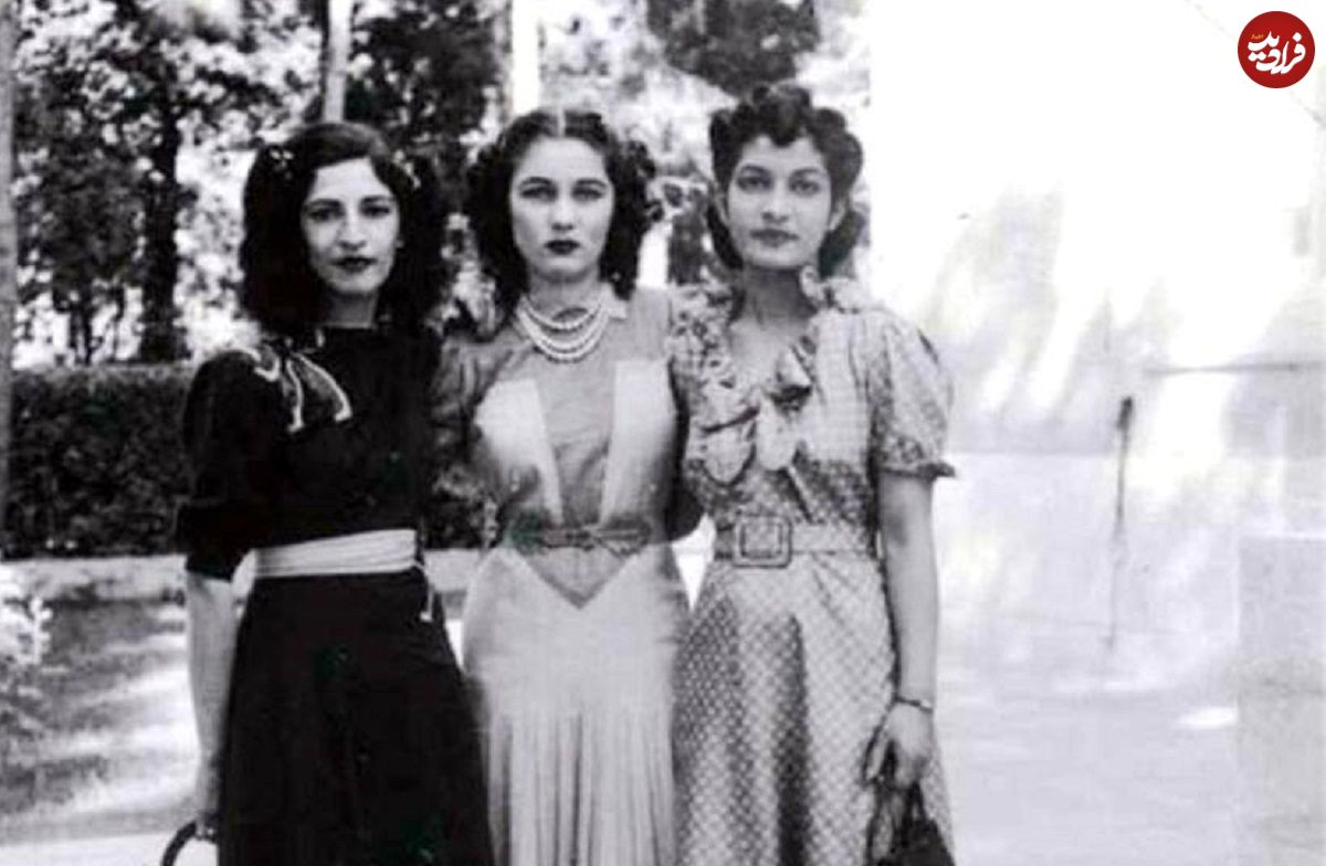 عکس؛ سفر در زمان؛ دیدار «شمس پهلوی با فوزیه، چند سال بعد طلاق»؛ دهه 30