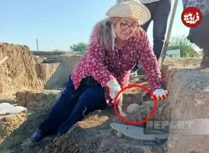 «گوی سنگی مرموز» بعد از 8 هزار سال از زیر خاک بیرون آمد