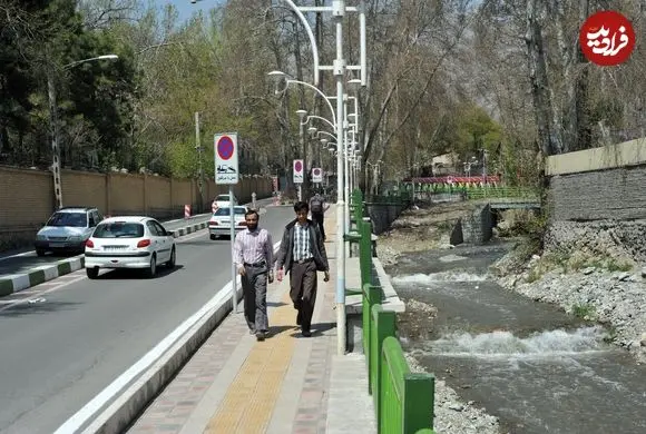 عکس| سفر به تهران قدیم؛ نمایی از «پل رومی قیطریه» در سال 1332