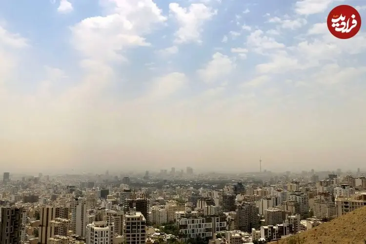 ببینید؛ هوای آلوده تهران از زاویه دید یک خلبان هنگام فرود در فرودگاه مهرآباد