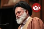 عکس؛ سفر به تاریخ؛ «سید مصطفی خامنه‌ای، پسر بزرگ رهبر انقلاب» در 5 سالگی در کنار پدر؛ سال 1348