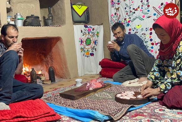 ببینید؛ غذای روستایی در ایران؛ کباب جگر و دنبه گوسفند