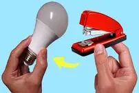 (ویدئو) یک روش جدید برای تعمیر لامپ ال ای دی(LED) با منگنه