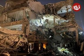 تصاویر؛ ۶ ساختمان در تل‌آویو در حمله ایران با خاک یکسان شد