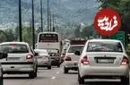 آخرین وضعیت جاده‌های کشور/ ترافیک سنگین در جاده هراز (مسیر شمال به جنوب)