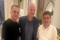 (عکس) قلعه‌نویی بالاخره کت و شلوار پوشید!