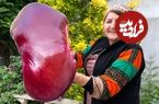 (ویدئو) پخت غذاهای خلاقانه با جگر سفید و سیاه گاو به روش مادربزرگ آذربایجانی