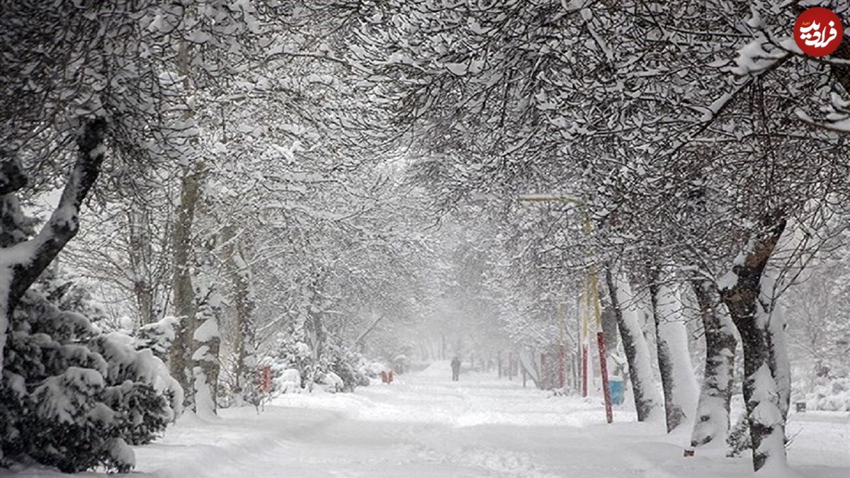 (ویدئو) بارش برف بهاری در آذربایجان شرقی