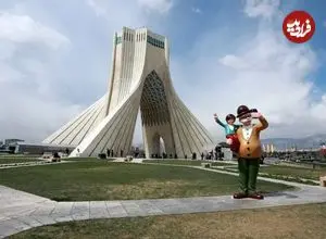 عکس| سفر به تهران قدیم؛ نمایی از «خیابان آزادی و میدان آزادی» در سال 1352