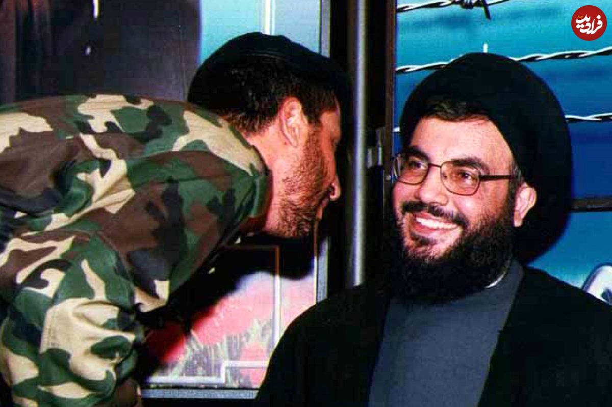 عکس؛ سفر در زمان؛ سیدحسن نصرالله در کنار رزمندگان ایرانی و لبنانی در دوره جنگ تحمیلی؛ دهه 60