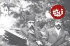 عکس| سفر زمان؛ مظفرالدین شاه در حال گردش با کالسکه در شهر پاریس؛ 126 سال قبل