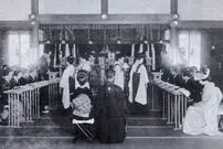 عکس| سلفی زوج ژاپنی در دهه ۲۰ میلادی