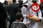 عکس| سفر به ایران قدیم؛ تصویری از یک «سقا» در یکی از کوچه‌های تهران در دوران قاجار