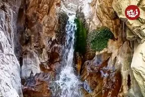 تصاویر؛ آبشار دلفارد جیرفت؛ طبیعت بکر و چشم‌نواز جنوب کرمان