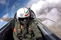 (ویدئو) تبریک نوروزی خلبان نیروی هوایی ارتش برفراز خلیج فارس و از آسمان ایران 