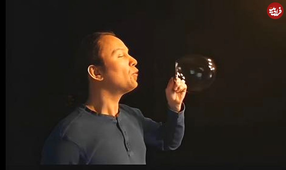 ( ویدیو) آزمایش بسیار جالب ساخت آتش با یک حباب 