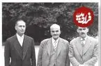 عکس| سفر در زمان؛ استقبال سیدحسن تقی‌زاده از نیکسون، معاون رئیس‌جمهور وقت آمریکا در مجلس شورای ملی