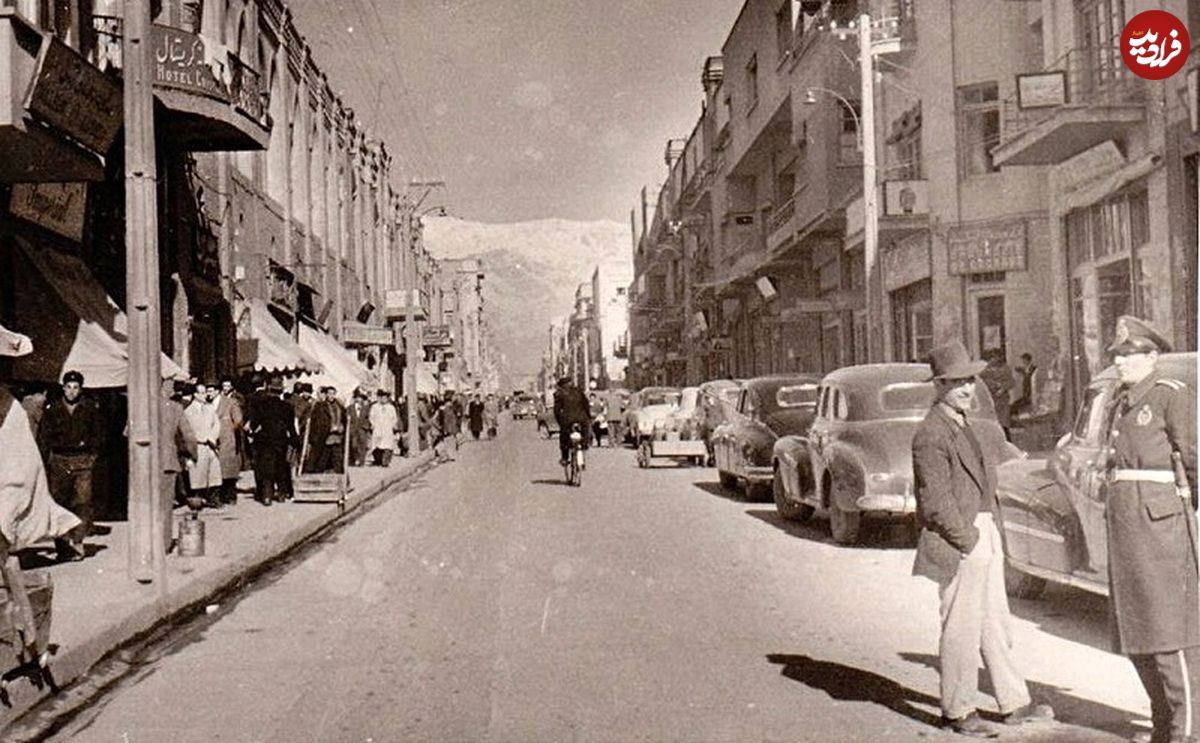 ۲ عکس دیده نشده از خیابان لاله‌زار ۹۵ سال پیش!