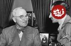 عکس؛ سفر در زمان؛ «محمدرضا پهلوی در فرودگاه بورگه فرانسه»؛ سال 1327