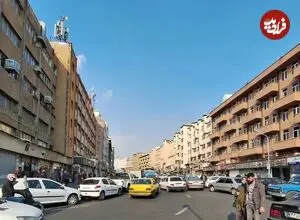 عکس| سفر به تهران قدیم؛ نمایی از خیابان لختی ها در سال 1330