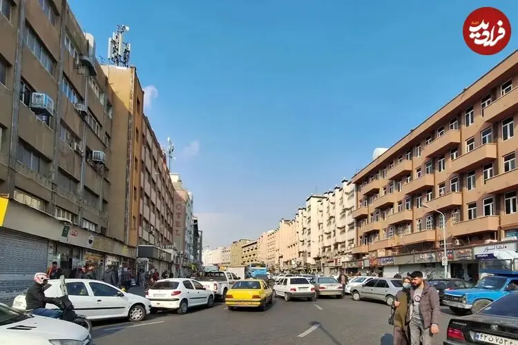 عکس| سفر به تهران قدیم؛ نمایی از خیابان لختی ها در سال 1330