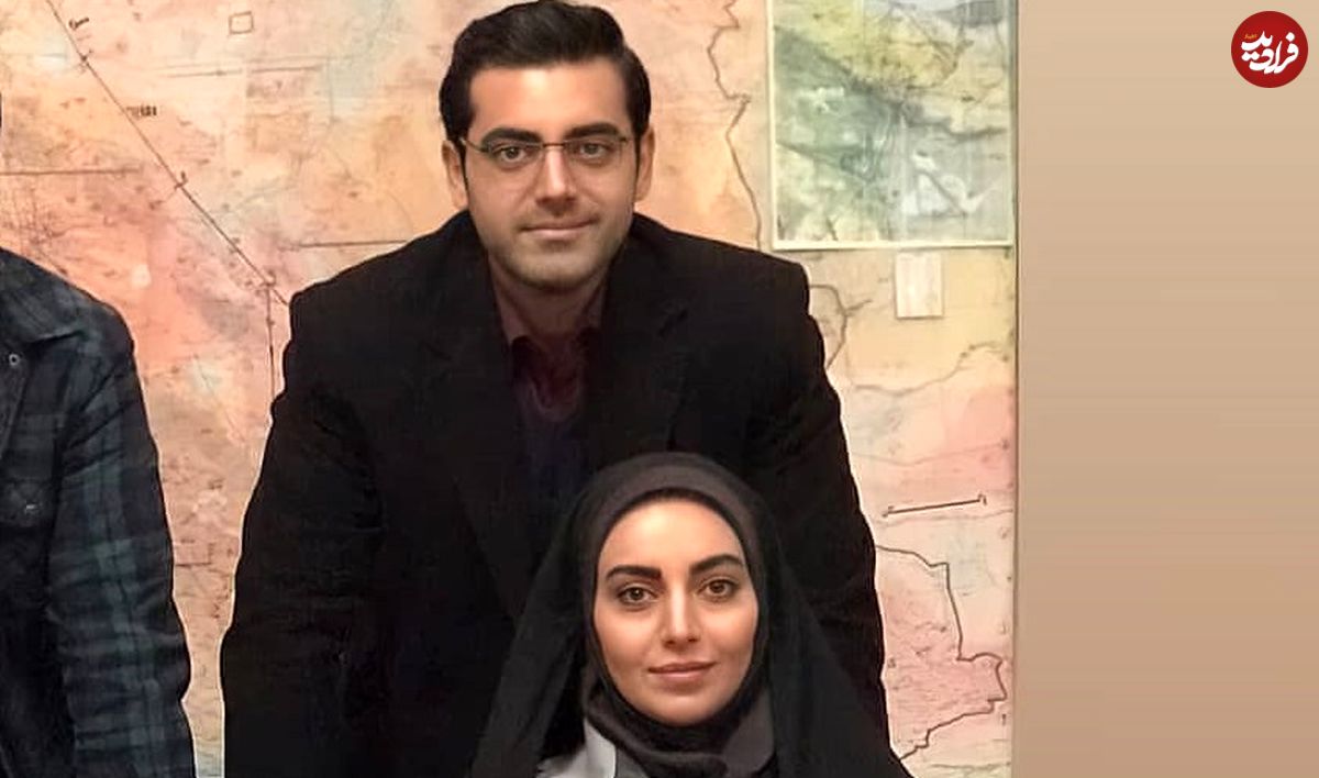 عکس| سفر زمان؛ «جوادجوادی» (بچه مهندس) و همسرش «ندا دیبا» در یک جشن تولد