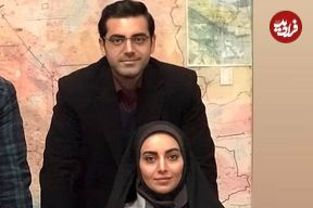 عکس| سفر زمان؛ «جوادجوادی» (بچه مهندس) و همسرش «ندا دیبا» در یک جشن تولد