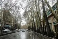 عکس| سفر به تهران قدیم؛ نمایی کمتر دیده شده از «خیابان ولیعصر»؛ اواسط دهه 40