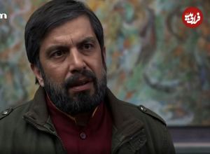 عکس| سفر در زمان؛ «عمو کریم» سریال بچه مهندس 4 در کودکی و در آغوش پدرش؛ سال 59