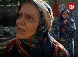 عکس| سفر در زمان؛ «آق ننه و خان بابا» در پشت صحنه سریال آنام؛ سال 96