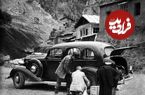 عکس؛ سفر به ایران قدیم؛ نمایی دیدنی از پل ورسک در عکس تاریخی