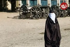 عکس| سفر زمان؛ تصویر رنگی‌شده از «میدان توپخانه» در زمان ناصرالدین شاه