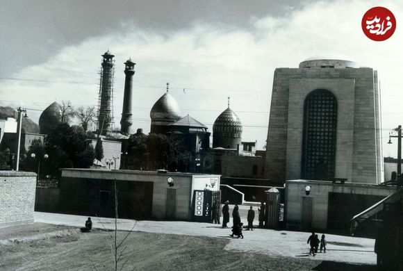 عکس؛ سفر به تاریخ؛ عکس دیده‌نشده از کوچه‌های خاکی «شاه‌عبدالعظیم» و «مقبره رضاخان»؛ سال 1329