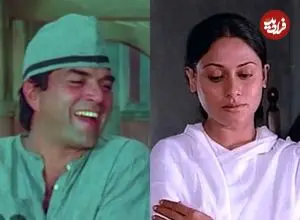 عکس| سفر در زمان؛ «رادا فلیم شعله» در کنار پسرش در دانشگاه دهلی؛ سال 1385