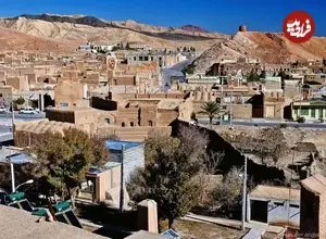 عکس| سفر به ایران قدیم؛ منظرۀ «انارک اصفهان» در دوران ناصرالدین شاه